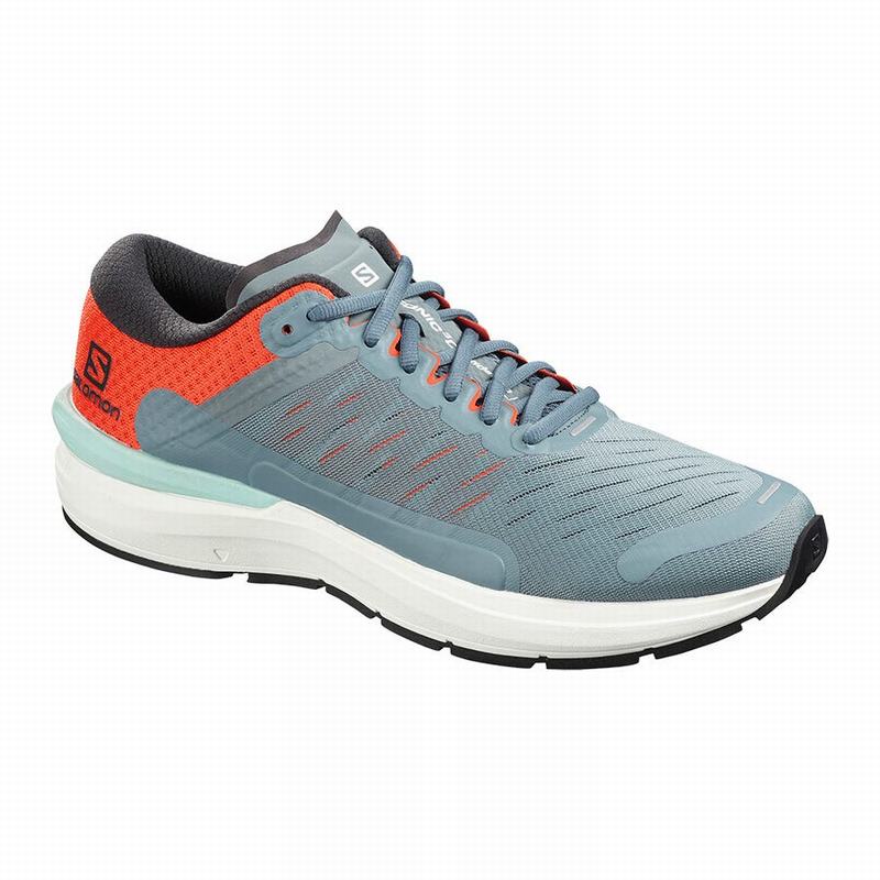 Salomon SONIC 3 CONFIDENCE Zapatillas De Running Hombre - Azules Oscuro / Naranjas - Colombia (34295